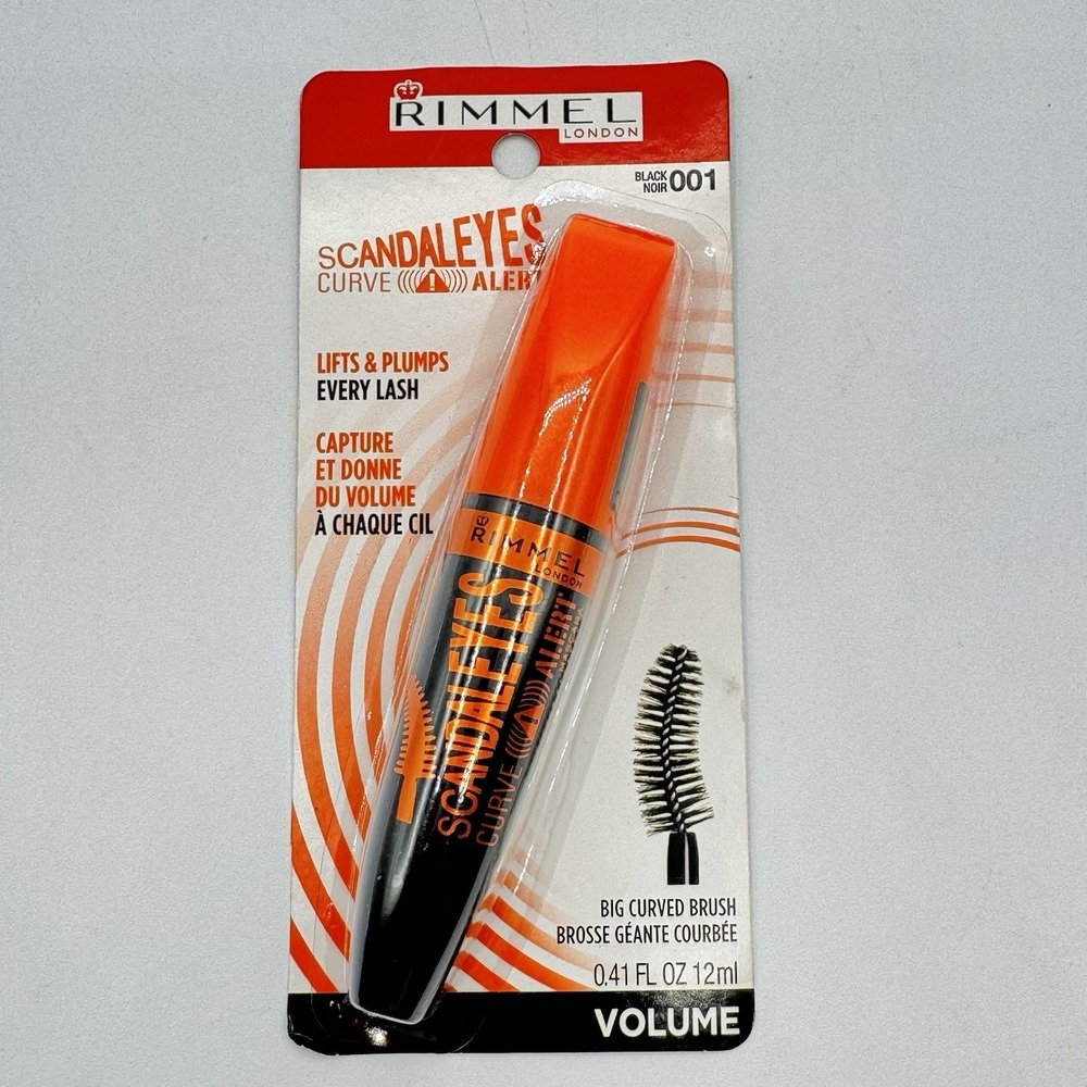 Rimmel London Scandal'Eyes Volume Flash Mascara, Black 001, 0.41 oz New In Pack